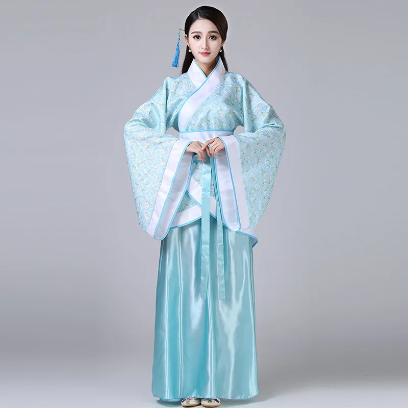 Tang Hanfu Female Fairy Princess Performance Costume Classical Dance Dynasties Drama Performance Costume Skirt Hanfu Women