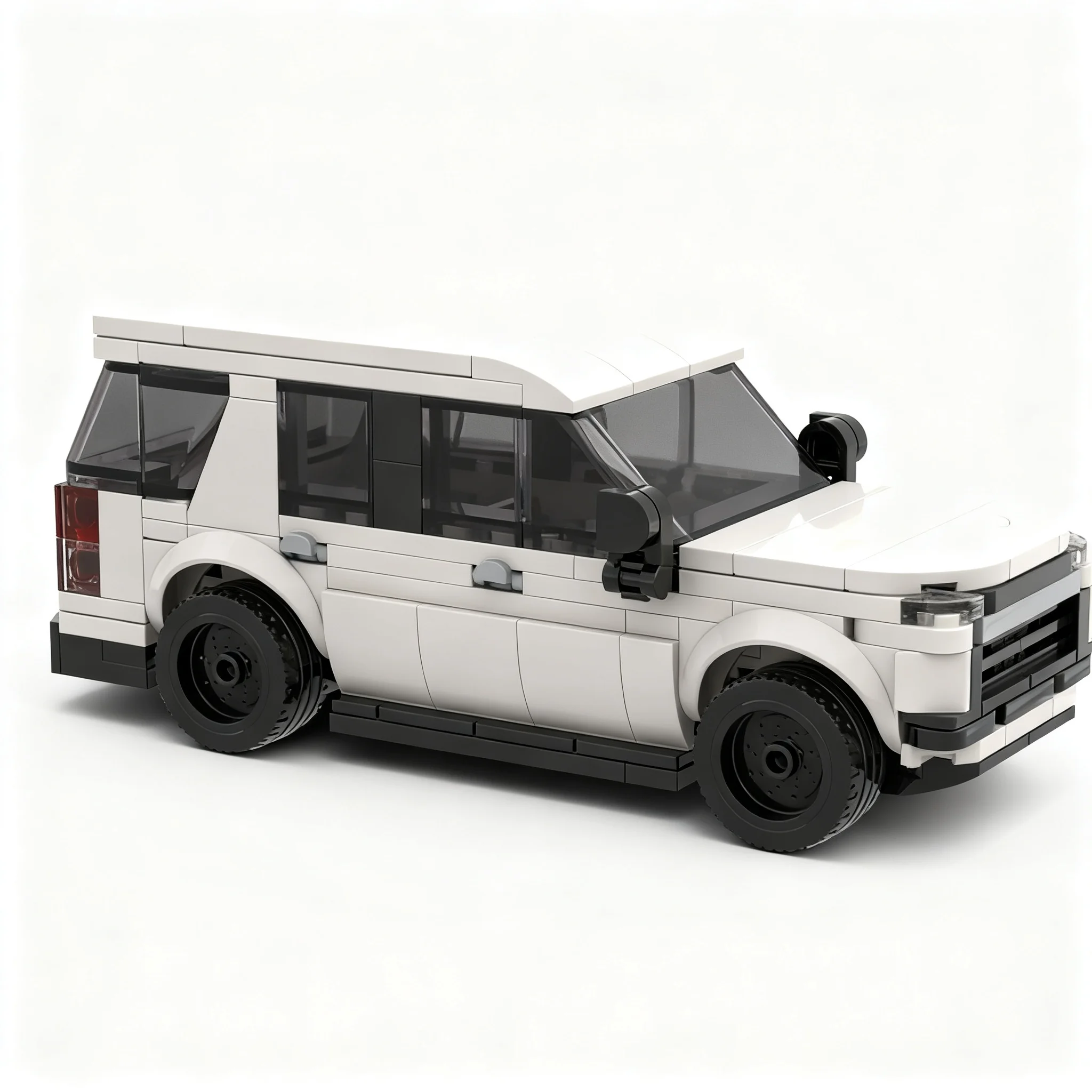 217pcs MOC Chevroletes Tahoe City Model Building Blocks Toys Architecture Christmas Gifts Creative Craft Art Assemble Education