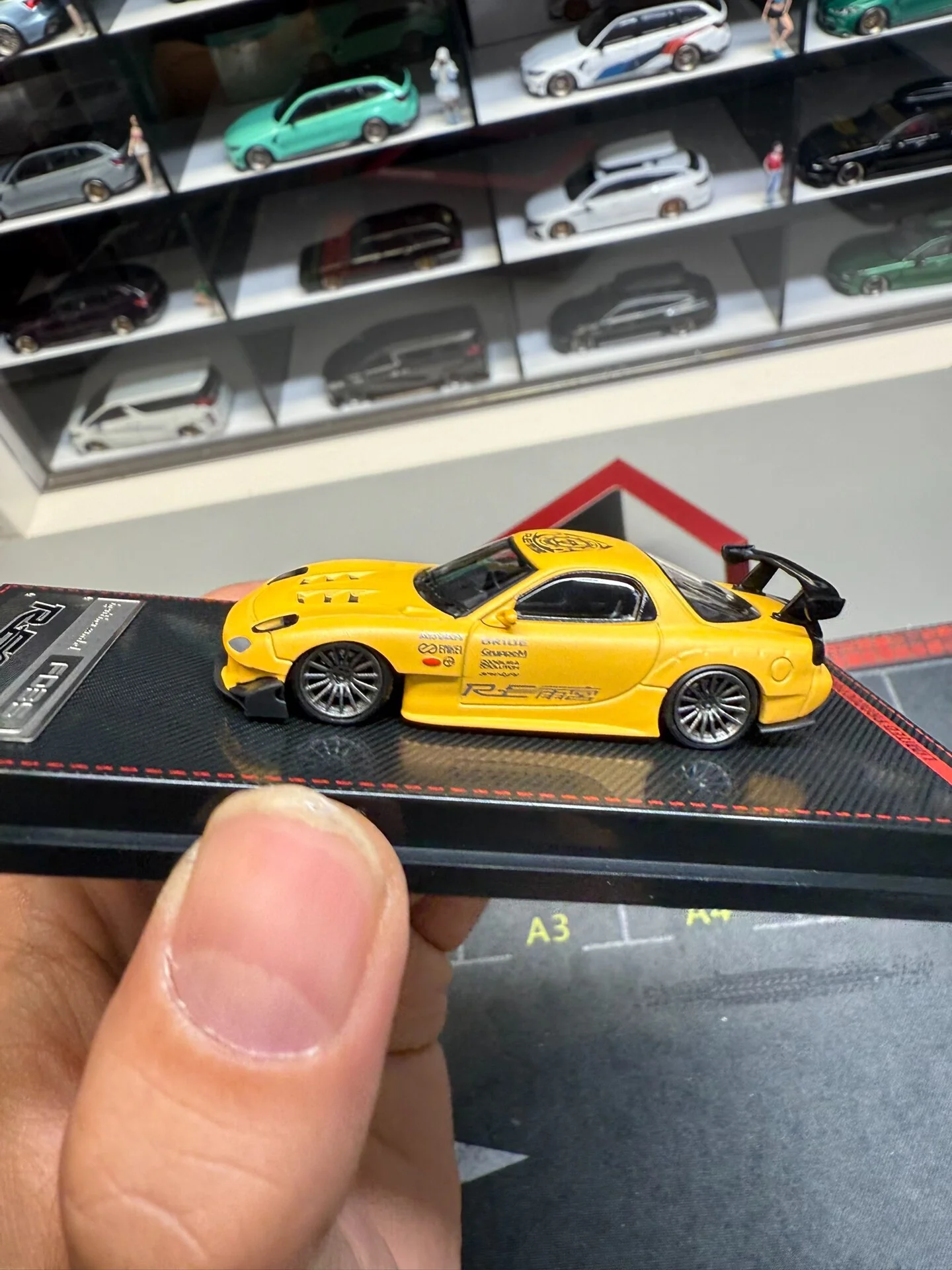 Diecast Ignition Model 1:64 Scale Mazda RX-7 FD3S RE Alloy Car Model