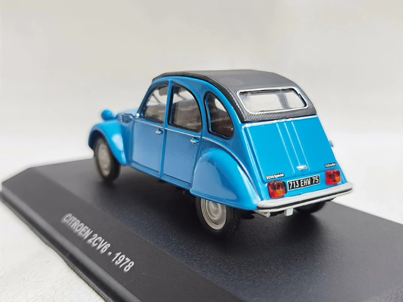 SOLIDO 1:43 Scale CITROEN 2CV6 1978 Alloy Car Model Diecast Toy Collectible Ornament Souvenir Toys Cars