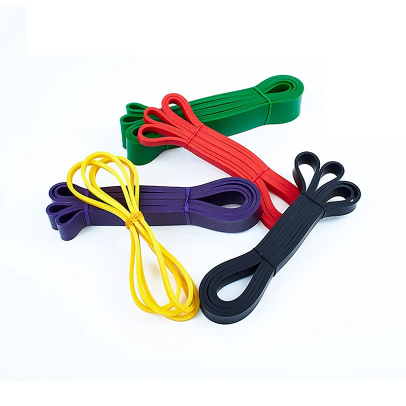 Resistance Bands Exercise Elastic Natural Latex Workout Ruber Loop Strength Rubber Band For Fitness Equipment Training Expander