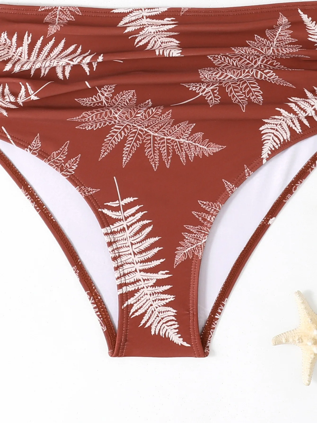 Seksowne bikini z wysokim stanem dwuczęściowy strój kąpielowy stroje kąpielowe typu Halter kobiece Vintage brazylijskie Biquini kwiatowy kostiumy kąpielowe strój kąpielowy
