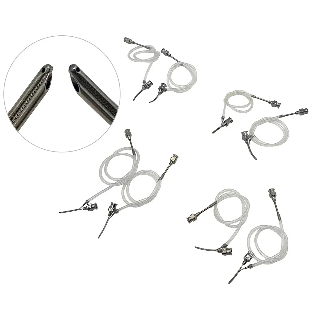 Coaxial I/A Cannula Tools Ophthalmic Double Parallel Tube Injection Needle Ophthalmic Surgical Instruments