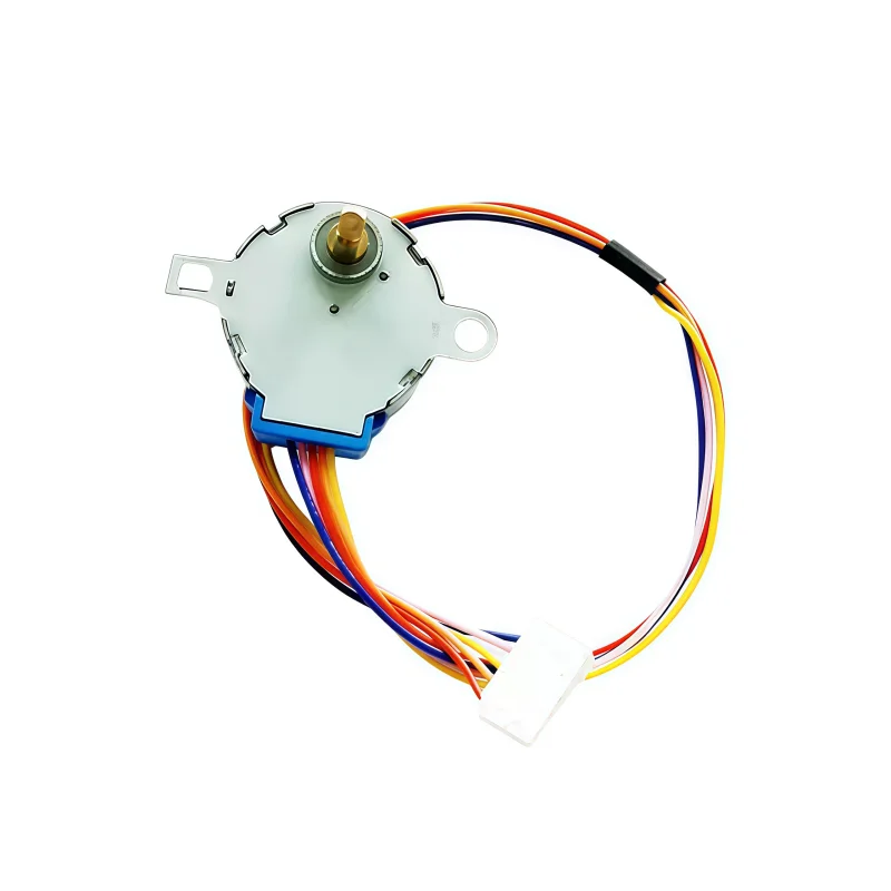 DC 5V 4-phase 5-wire stepper motor 28YBJ-48 28BYJ48 reduction stepper motor, lead length 25CM