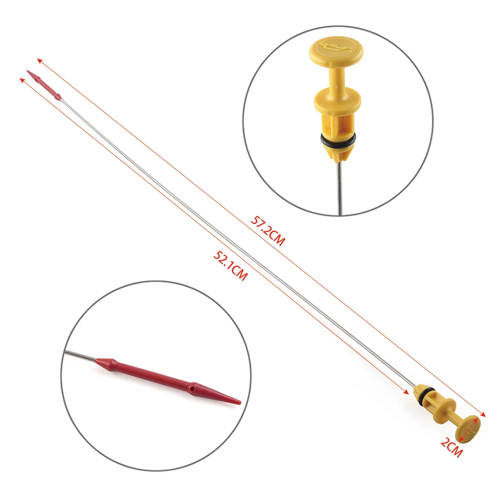 572mm Car Engine Oil Level Dipstick For Mini R55 R56 R57 R58 R59 R60 R61 11437585970