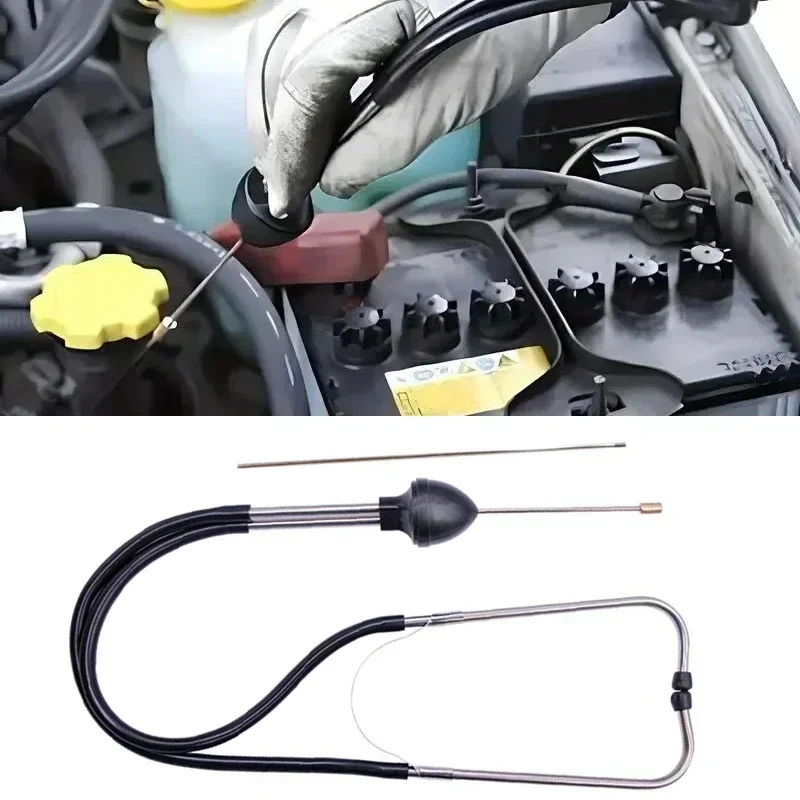 

1pc Auto Cylinder Stethoscope, Mechanics Stethoscope Car Engine Block Diagnostic Automotive Engine Hearing Tool Car Detection