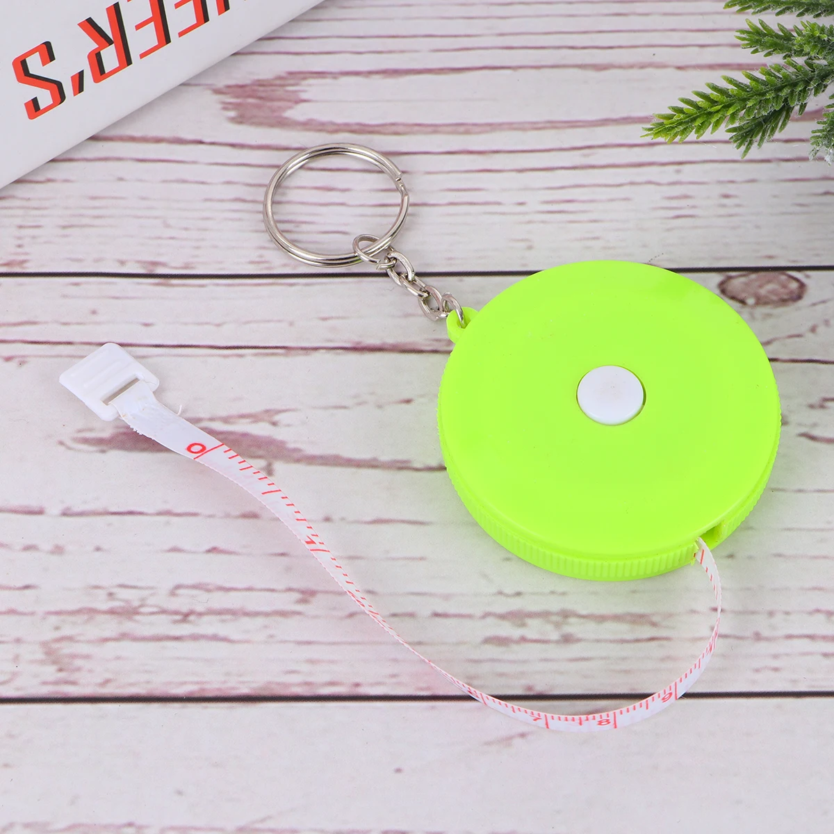 

Mini Tape Measure Portable High Precision Ring Design Durability Home Outdoor Measuring Tool .5m Tape Measure Mini