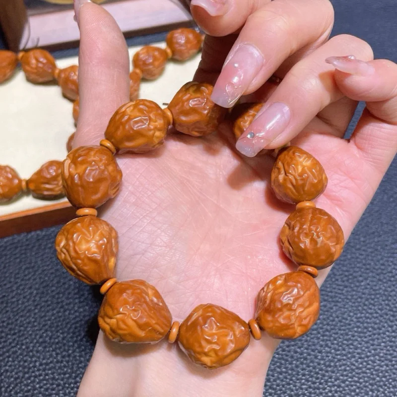 

Natural Olive Nut Big Jujube Bracelet Hand Toy Ornament Crafts