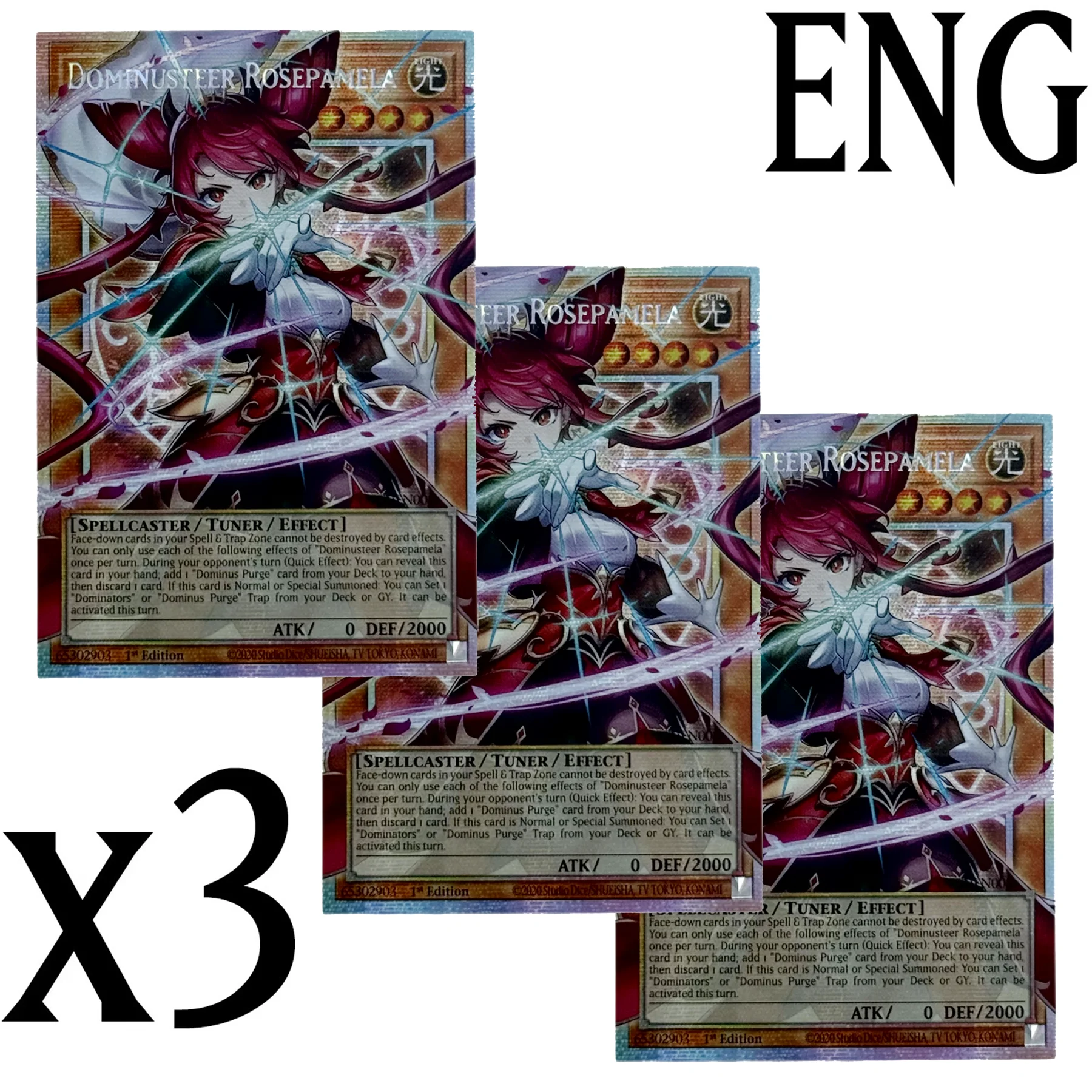 Yu-Gi-Oh! Sammlung DIY Proxy-Karten Pot of Sloth Dominusteer Rosepamela The Great Gallant Bandit Ultimate Sky Nicht Original – Detail 3
