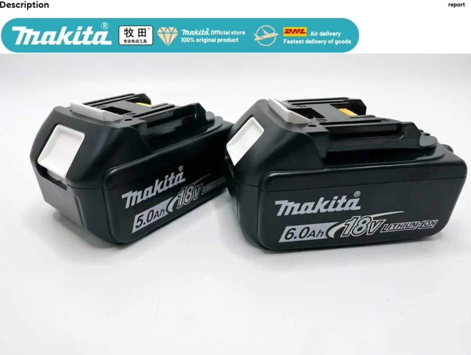 

Makita 18V LXT Cordless Power Tool Combo Kit Drill Driver + Impact Wrench 2x5.0Ah Batteries Charger Tool Bag For Professional In