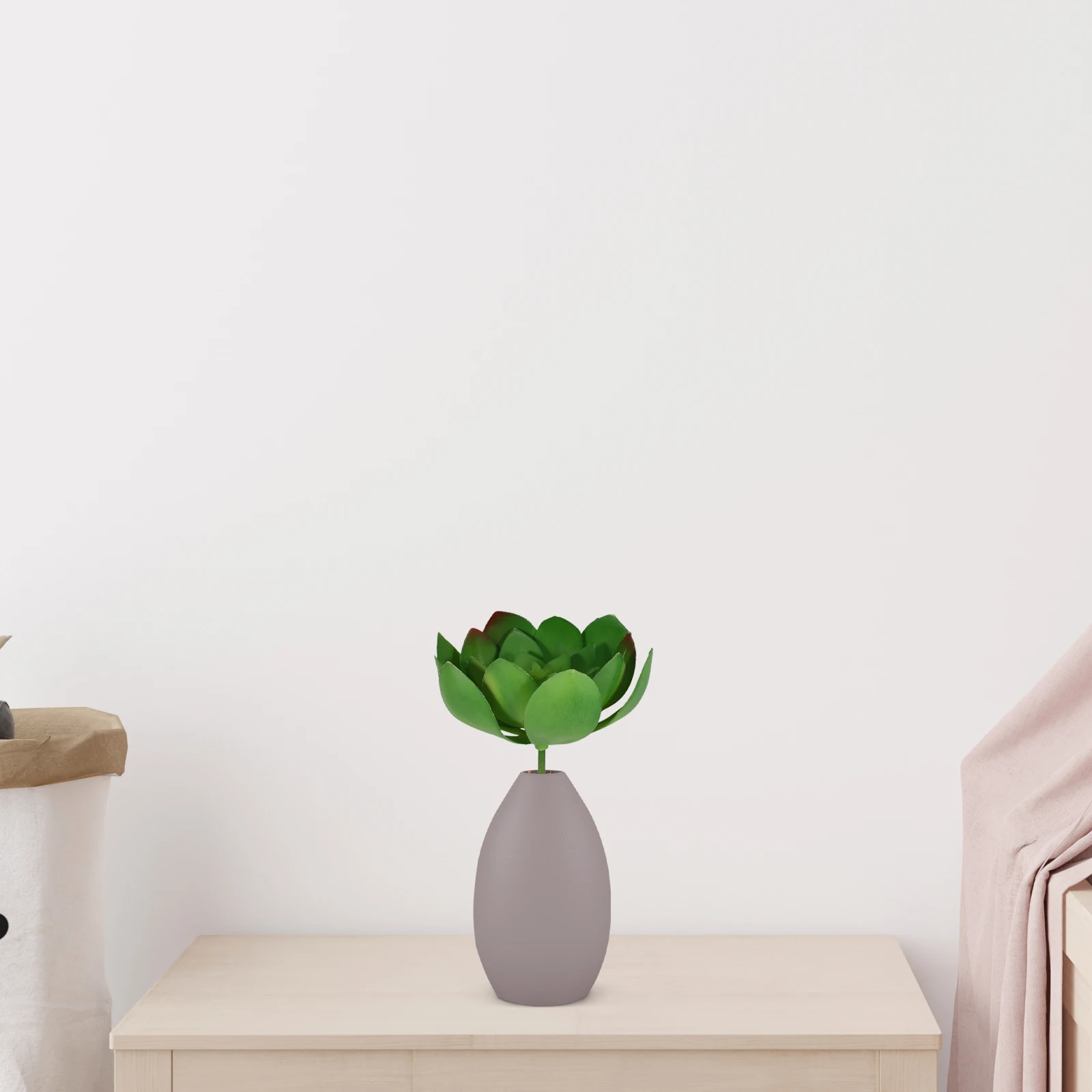 

Artificial Succulent Plants DIY Decor Accessories Plastic Material Home Office Party Wedding Rustic Style Simulated Plant Wall