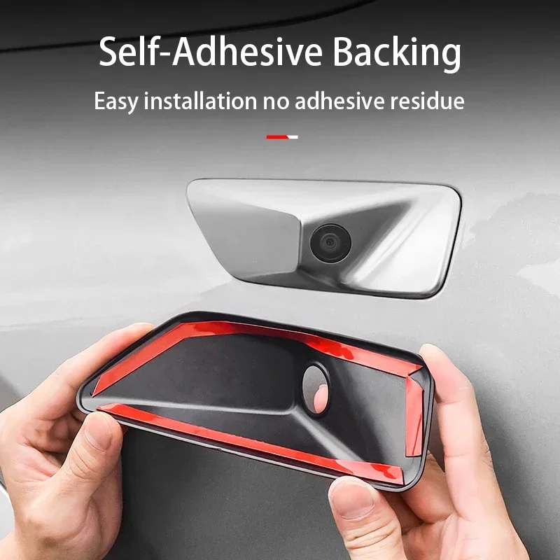 For Li LiXiang L6 L7 L8 L9 Side Standard Leaf Board Stickers Side Camera Protection Cover Accessories for Li L6 L7 L8 L9