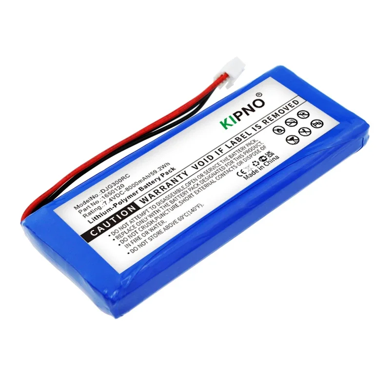 KIPNO 7.4V 8000mAh Battery for DJI GL300C GL300E GL300F Inspire 1/2/3/4 Controller Phantom 4 Pro 1650120 High Capacity