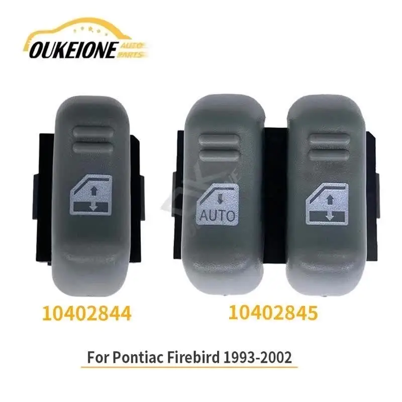 Interruptor de controle de janela para Pontiac Firebird Trans Am 1993-2002 Botão regulador de controle de vidro 10402844 10402845   Acessórios para carros