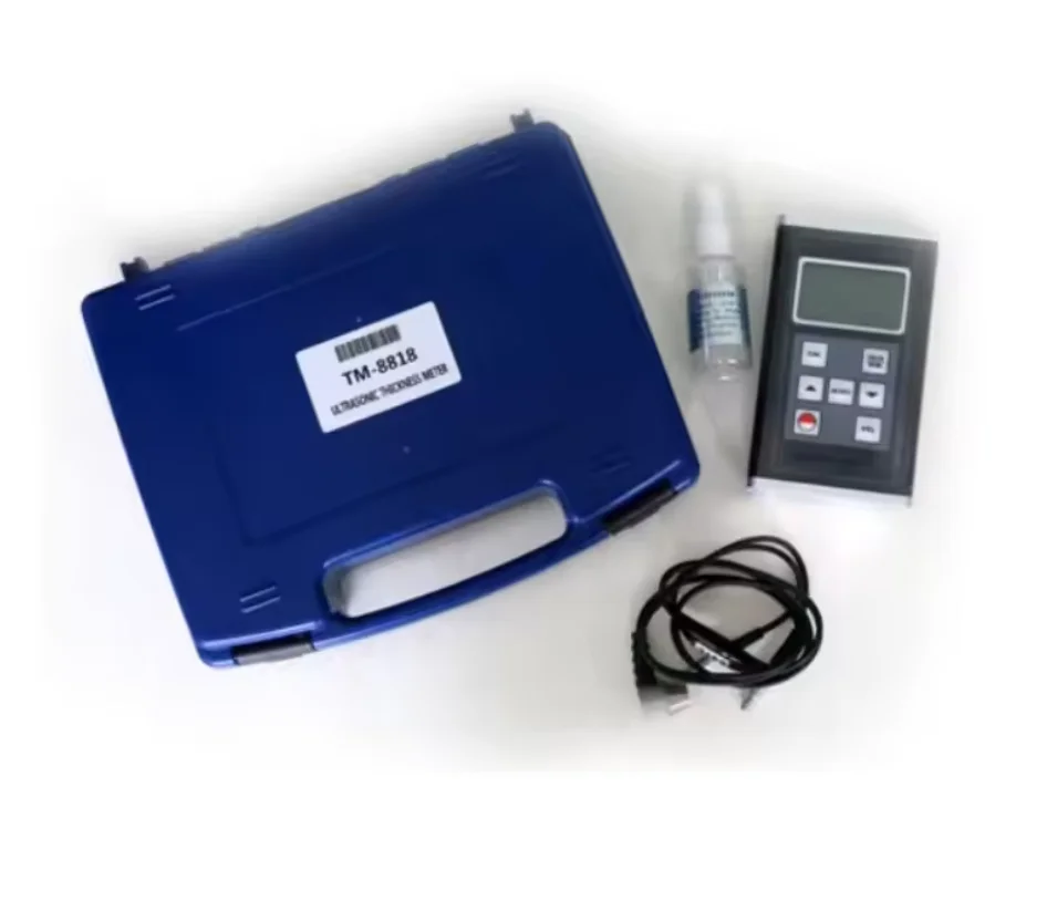 Ultrasonic Thickness Gauge TM-8818 Thickness Meter Range 0.75~400mm