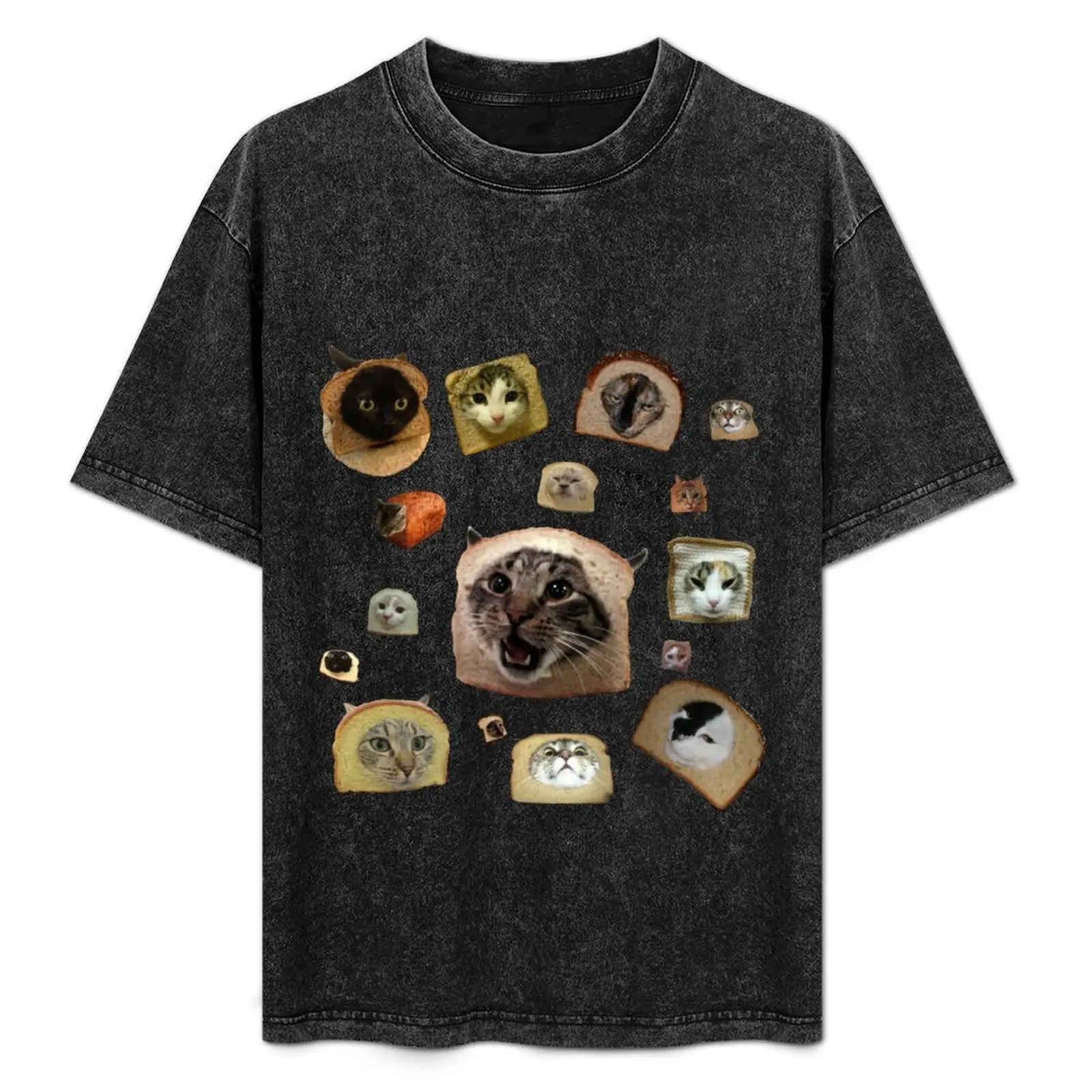 

Cat-bread T-Shirt Work Wear Breathable Tee