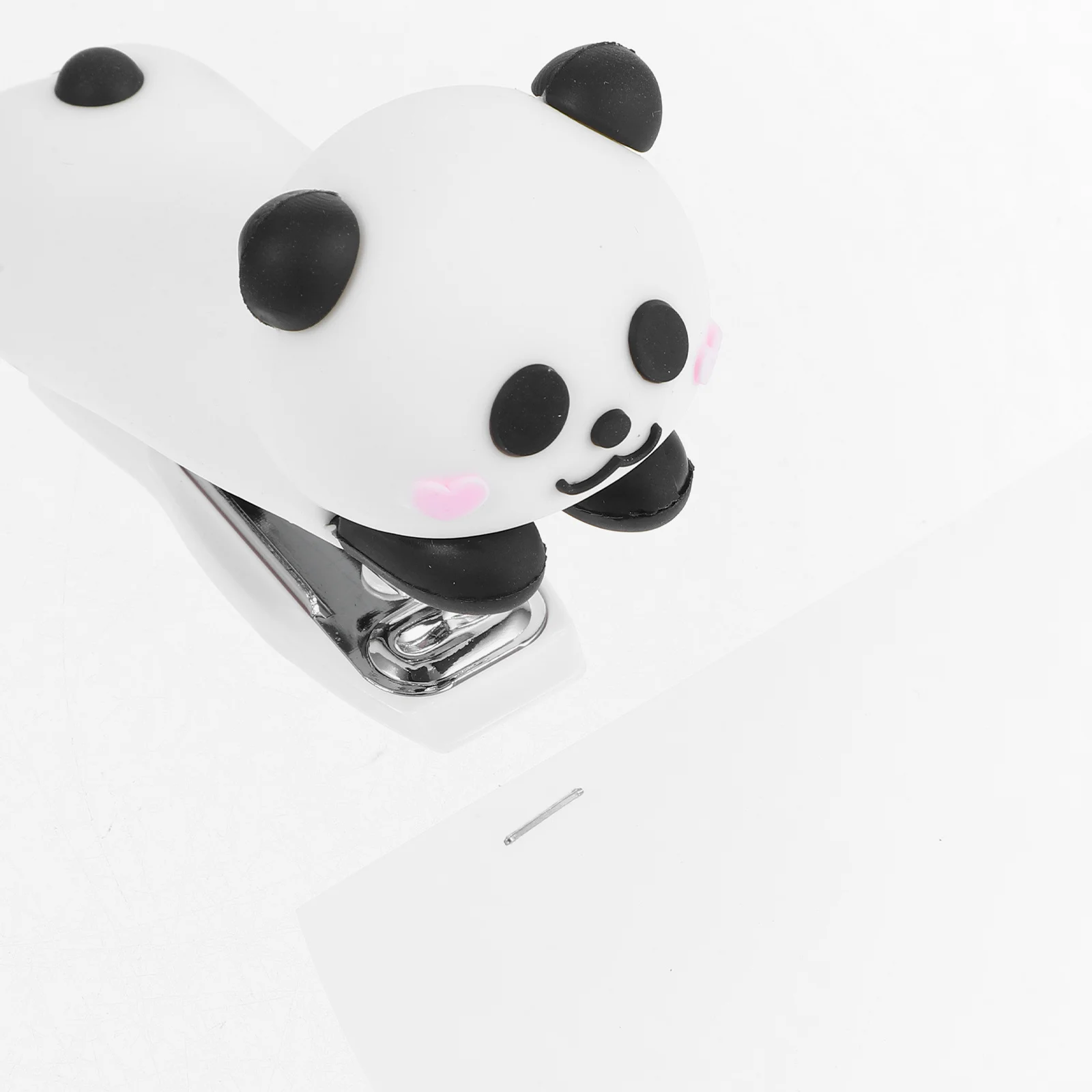 Mini Cucitrice da Tavolo a Forma di Panda, Portatile e Piccola, per Bambini, Insegnanti, Aula e Ufficio