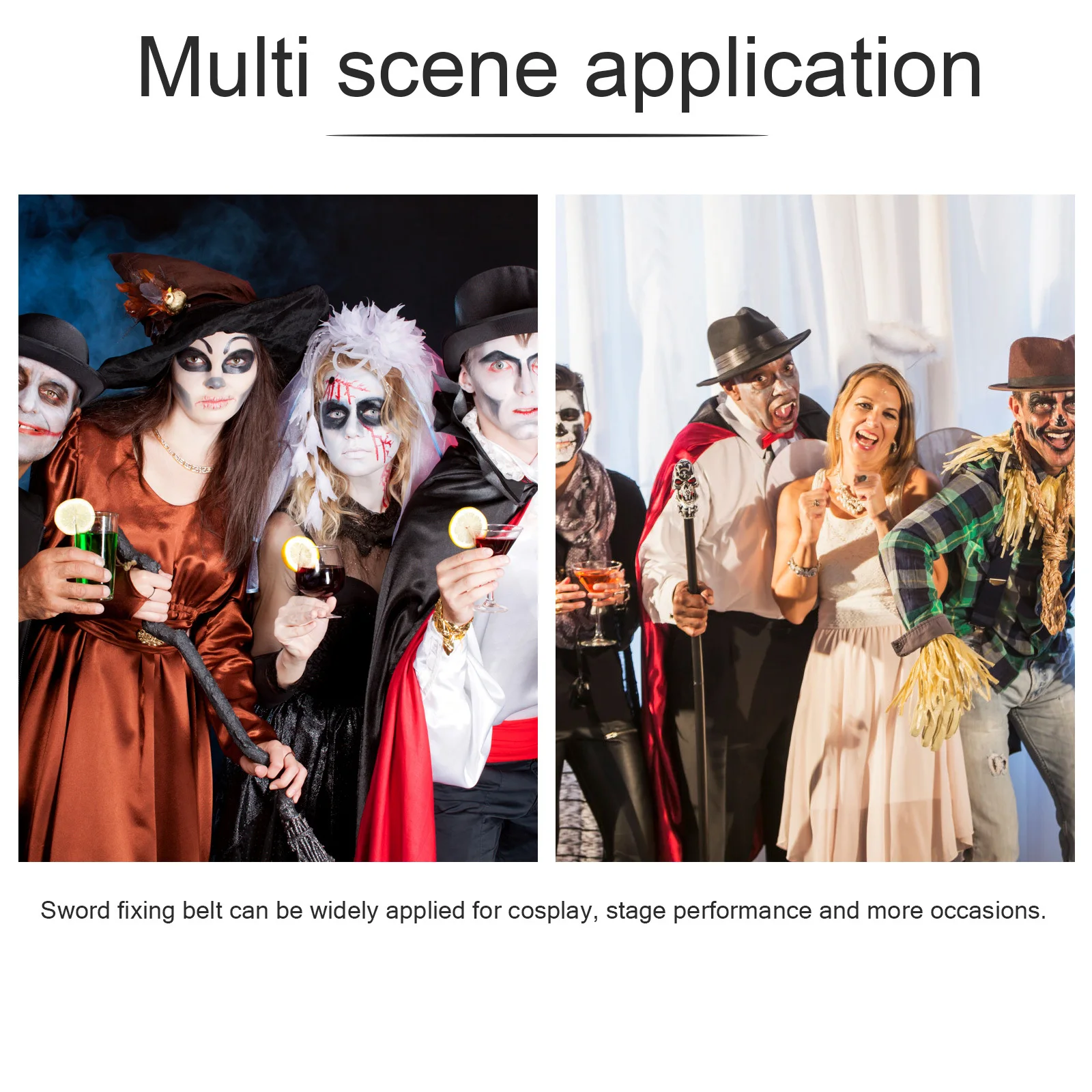 Accessorio per cintura medievale rana Cosplay Performance sul palco Porta spada Rinascimentale Manica per spada Costume Prop