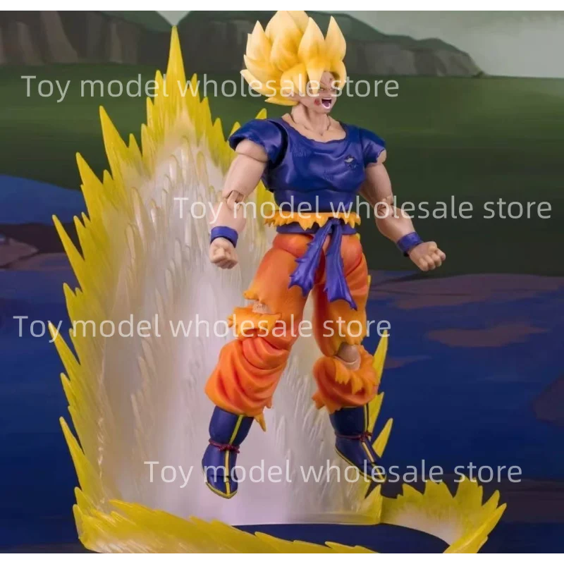 【구매 후 24시간 이내 배송】데미아닐 피트 손오공 피규어 드래곤볼 Z SHF 손오공 피규어 퓨리 어웨이크닝 애니메이션 액션