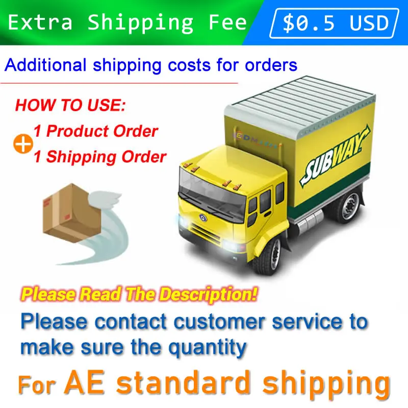 

[Extra Shipping Fee] Ali Standard Shipping Costs Supplement Separate Shipping Rates Fee