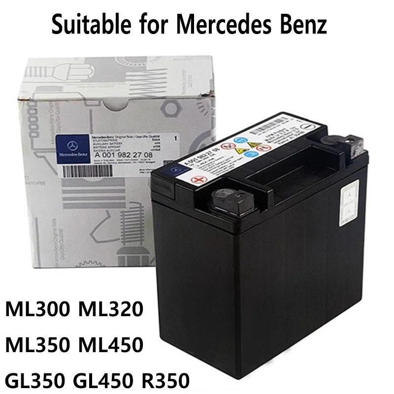 For Genuine Mercedes-Benz Auxiliary Battery 12V 12Ah 200A a 0009829608