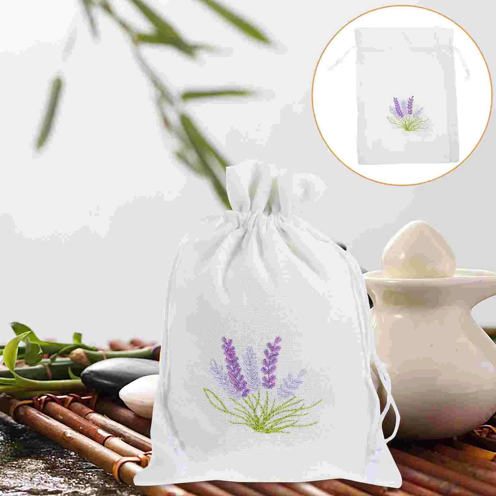 10 Pcs Travel Duffel Bag Lavender Sachet Empty Jewelry Pouches Fragrance Sachets