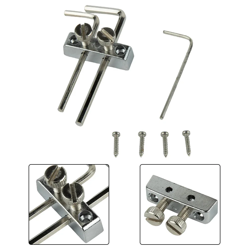 

Guitar Parts Hex Wrench Holder Approx.23g 1 Set 2.5mm & 3mm Accessorys Gold Guitar Tremolo Silver High Quality