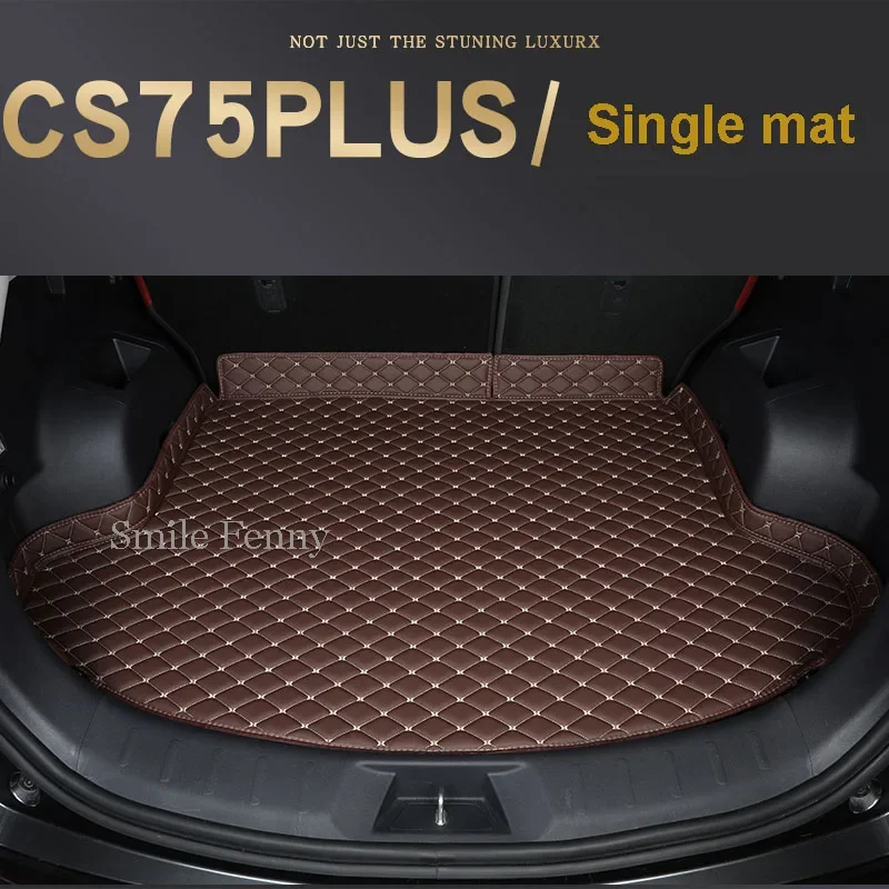 ل Changan CS75 PLUS 2024 2021 2022 اكسسوارات الجلود التصميم سيارة فرش داخلي للسيارات والشاحنات غطاء واحد مكافحة القذرة حماية السجاد وسادة