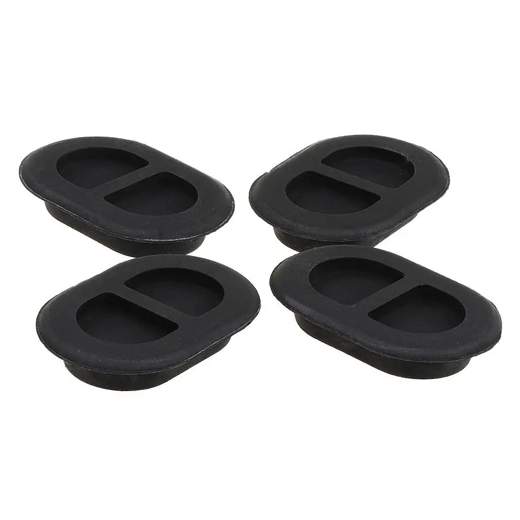 4pcs Portable Twist Floor Drain Plug Body for Jeep Wrangler TJ 12-17