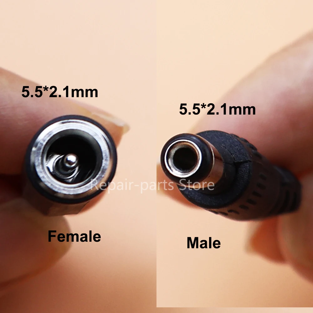 9V DC Batterie-Stromkabel-Stecker-Clip Hohlstecker-Anschluss für Arduino 5,5x2,1mm T/I-Typ für LED-Streifen – Detail 1