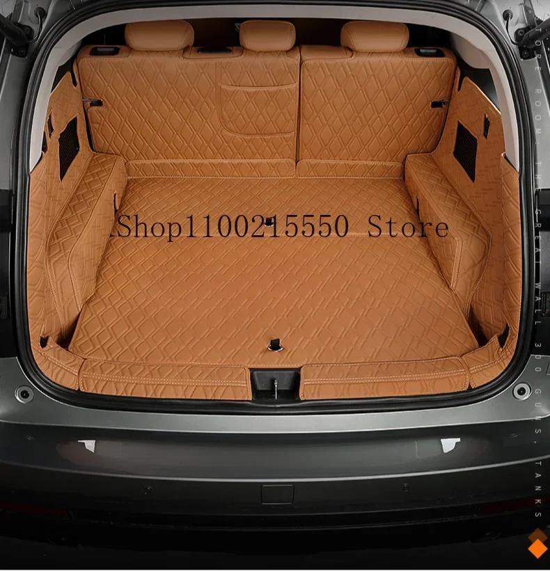 For GWM Great Wall Haval H5 II 2023 2024 Trunk Leather Backrest Rear Seat Protection Anti-kick Pads Accessories