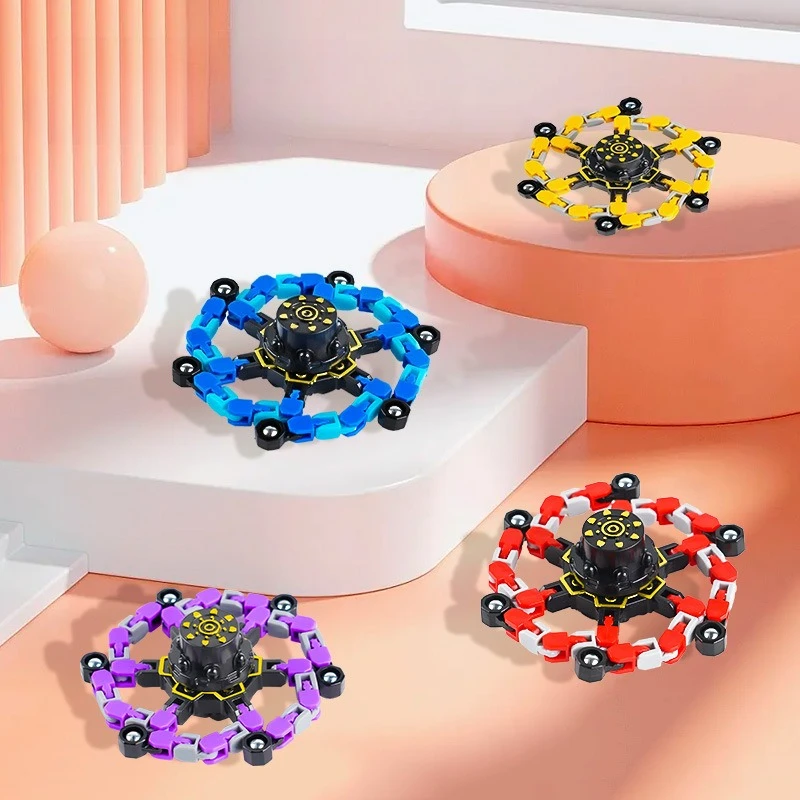 Kinder Verformt Fidget Spinner Kette Spielzeug Für Kinder Widerstand Hand Spinner Vent Spielzeug Erwachsene Geschenk