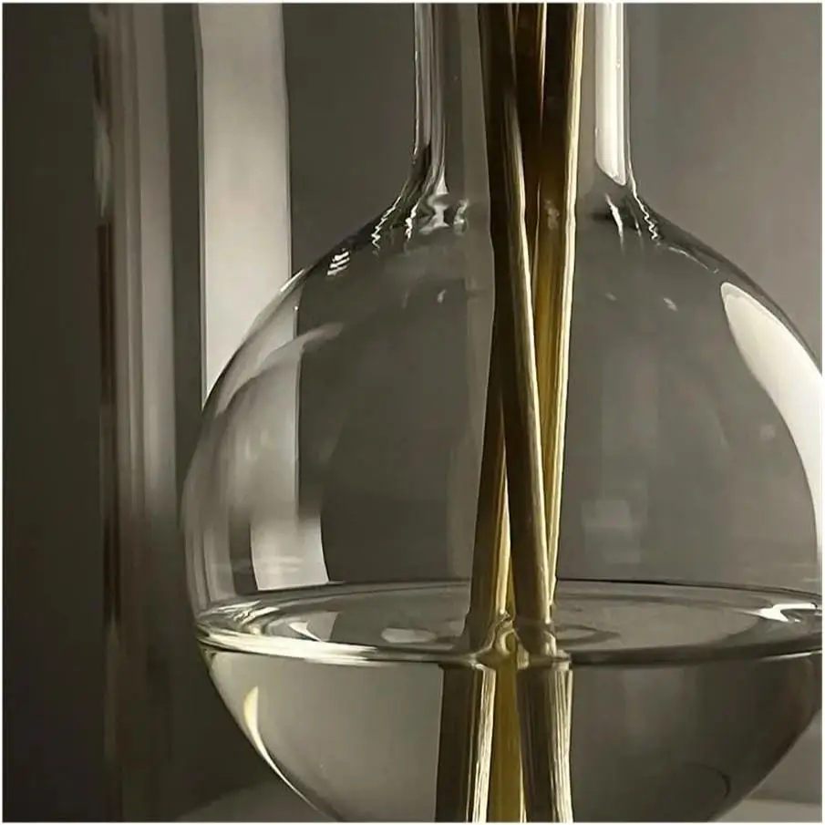 1pc Elegant Flameless Glass AromaRelax Diffuser Bottle - Portable Design for Home & Car, Ideal Essential Oil Vase & Decor Gift 4
