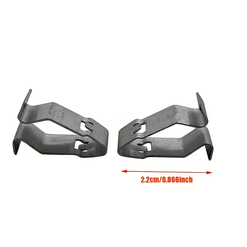 10 Stück 8Z0867276 Autositz-Schutzschnalle V-förmige Innenverkleidung Rückenlehnen-Eisenclip-Teile für Audi A3 A4 A5 A6 A8 Q3 Q5 Q7 TT – Detail 3