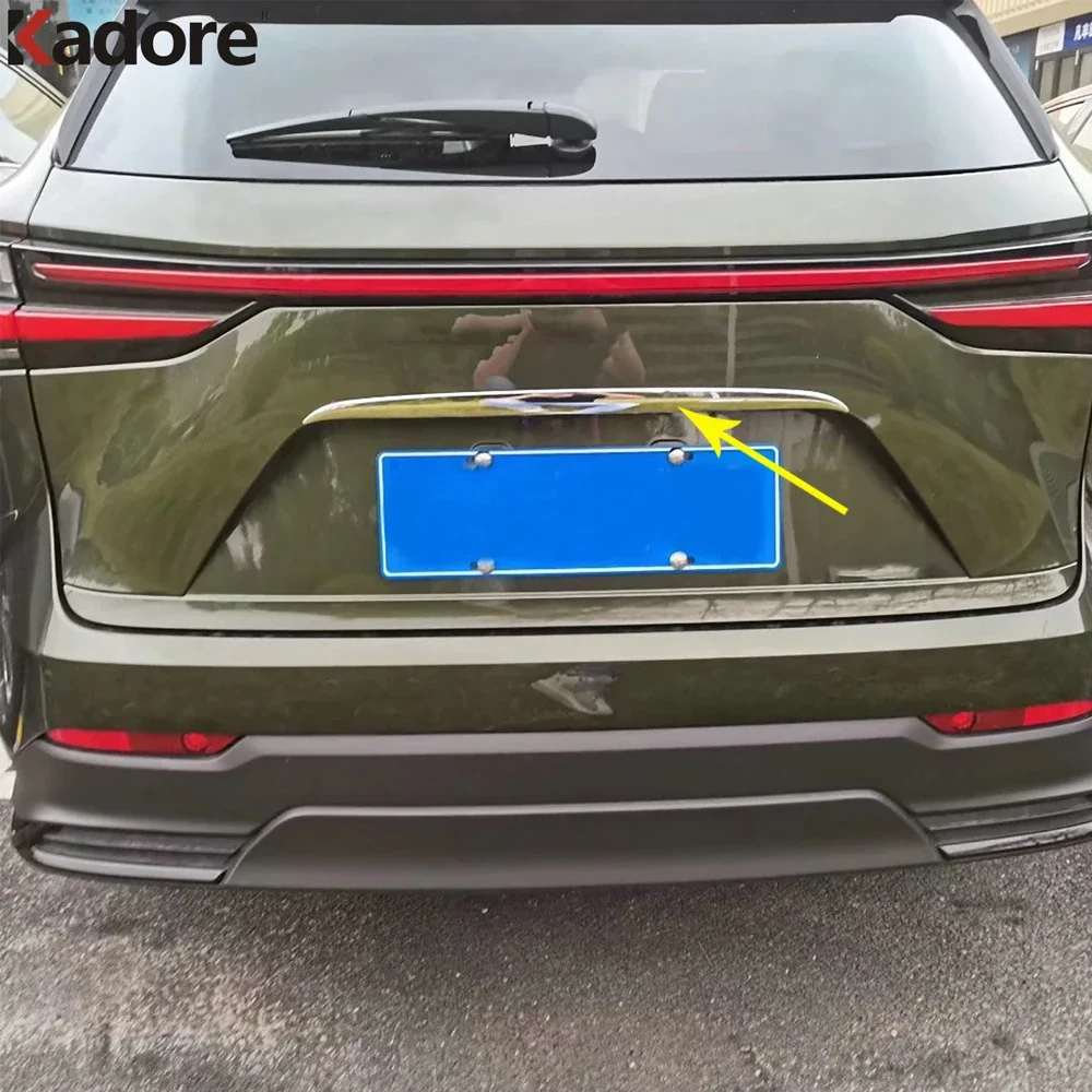 For Lexus NX 250 350 350H 450H 2021 2022 2023 2024 Rear Trunk Lid Tailgate Cover Trim Back Door Molding Garnish Strip Styling