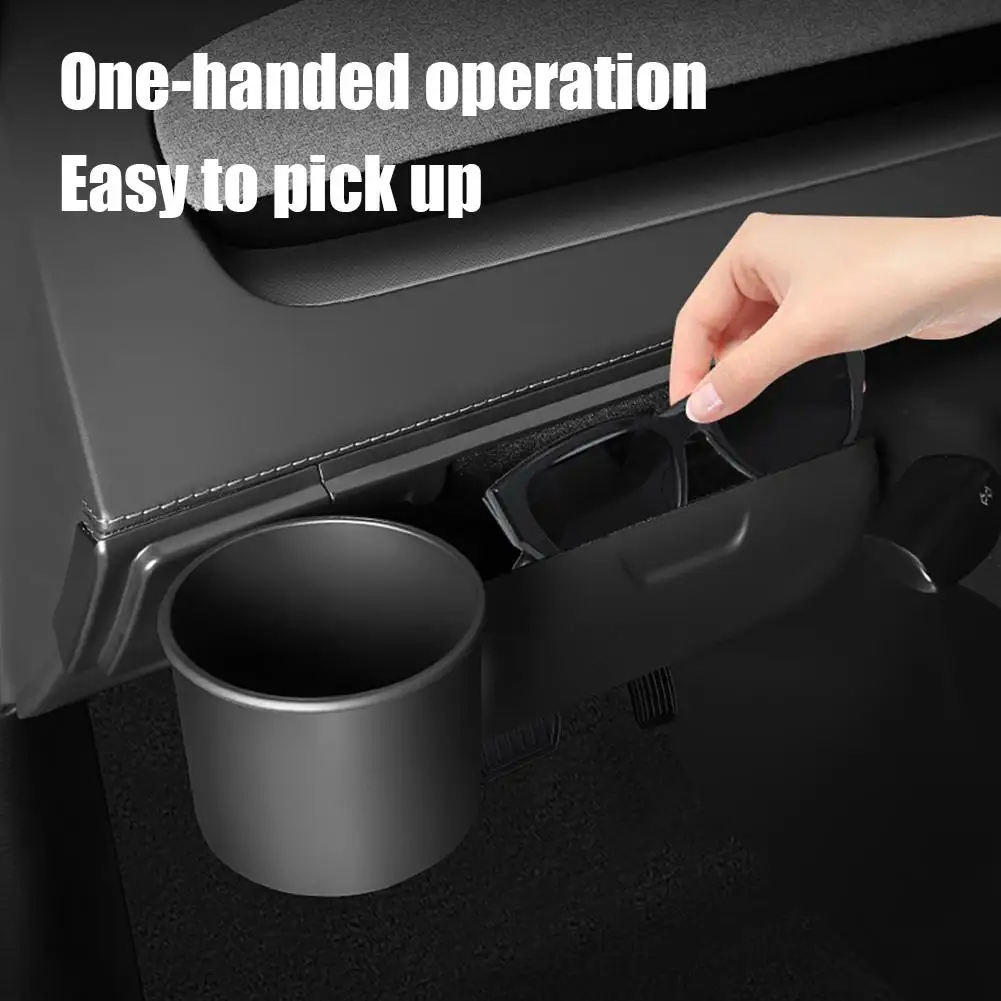 

For Tesla Model Y/YL 2025 Instrument Panel Glasses Box Water Cup Holder Car 2-in-1 Glasses Box Water Cup Holder Storage Box