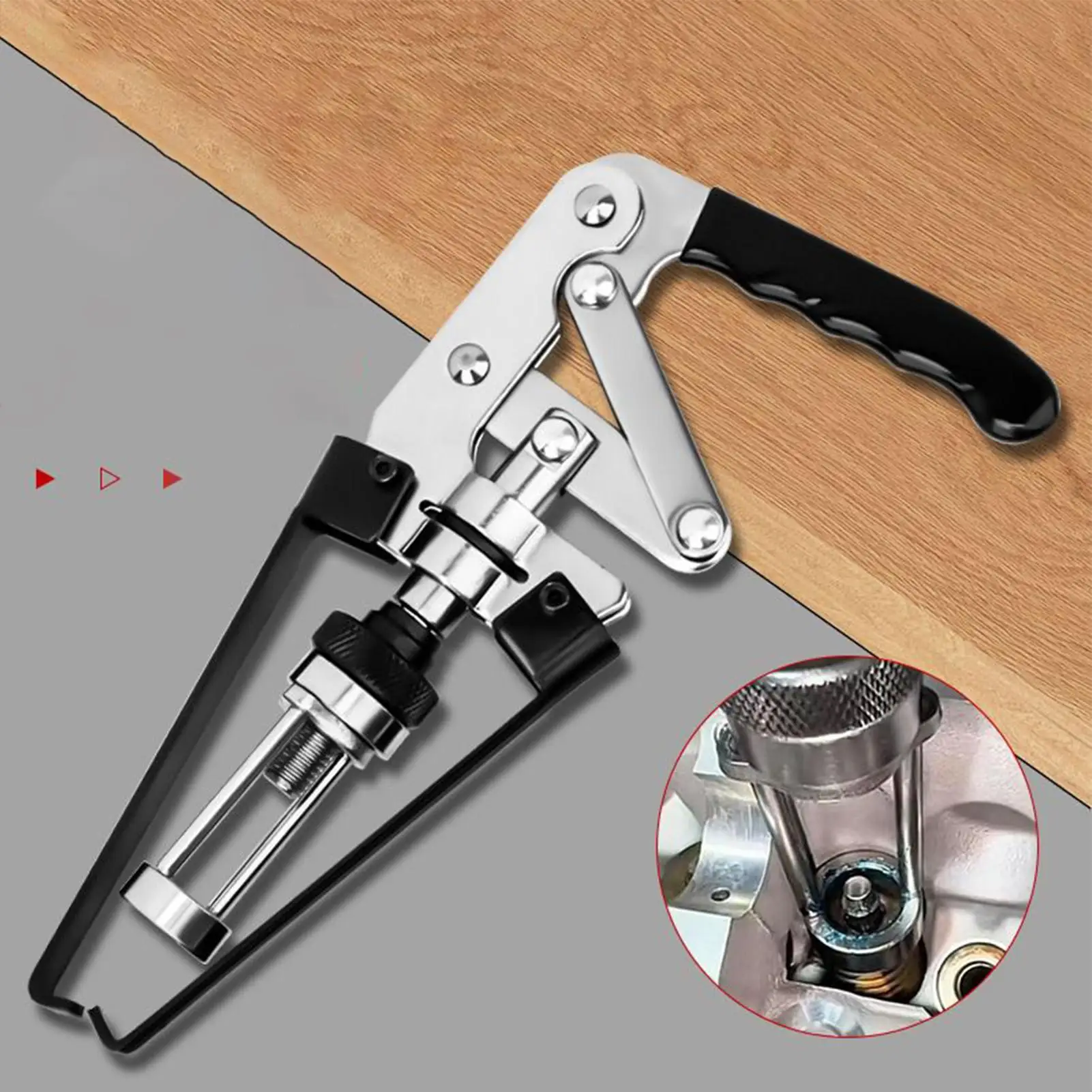 

Автомобильный пружинный компрессор верхнего клапана, прецизионный регулируемый сплав, инструмент для снятия верхнего клапана, компрессор пружины клапана