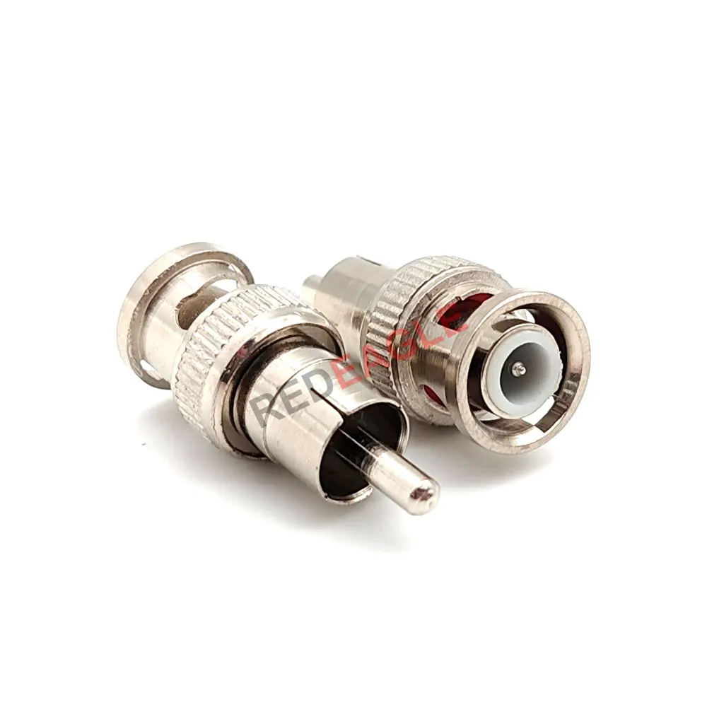 BNC RCA Connector Adapter Plug for CVBS Analog CCTV Video System