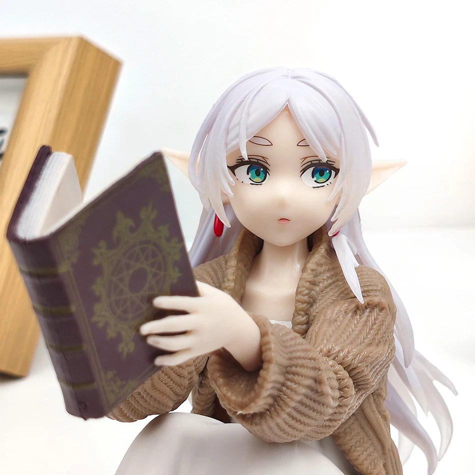 12CM Frieren Beyond Journey's End Frieren Anime Figure Desktop Cute Night-suit Frieren Girl Action Figure Figurine Model Toys