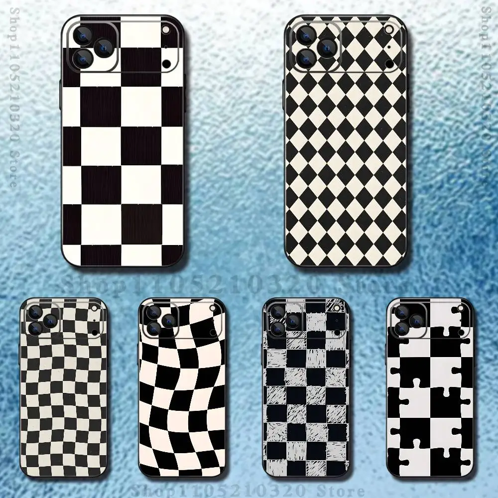 Black White Checker…