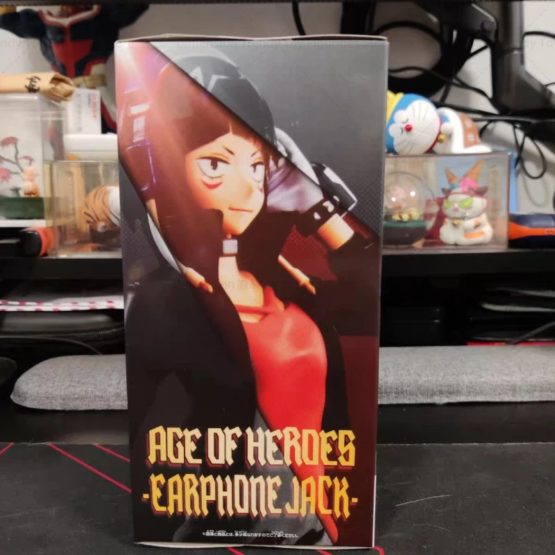 Bandai In Stock Original Banpresto Age of Heroes Anime My Hero Academia Jiro Kyoka Action Figure Model Toy Gift DT