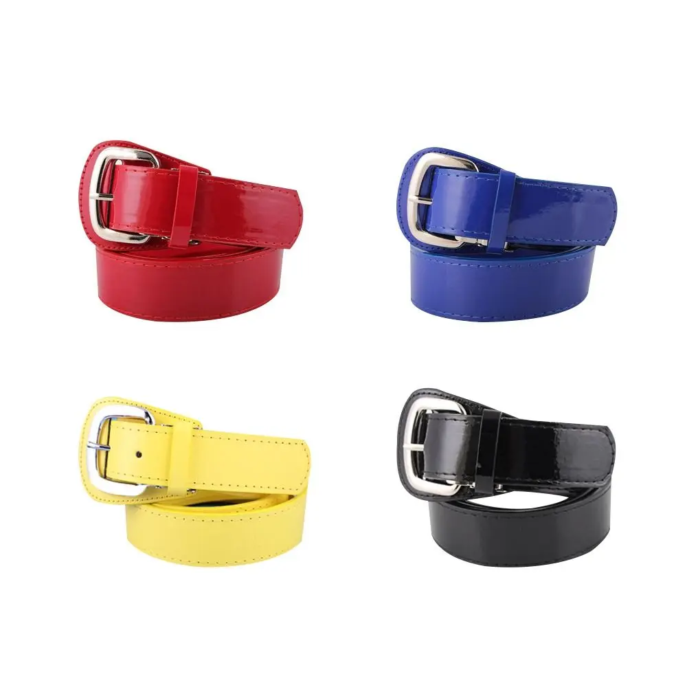 2023 New Fashion Pu Leather Casual Adjustable Outdoor Sports Belt Baseball Belt Waiststrap Waistband WaistBelt