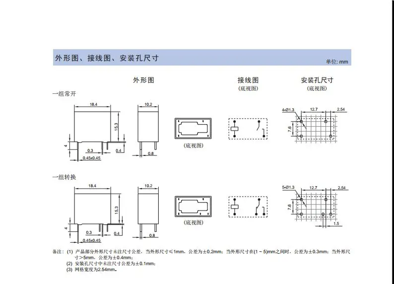 Free shipping  JZC-32F-012-HS3(555) 4 5A 12V    10pcs  Please leave a message