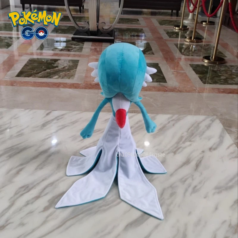 80CM Big Size Pokémon Stuffed Plushies Room Decoration Cute Cartoon Anime Gardevoir Soft Plush Toy Children's Birthday Gift