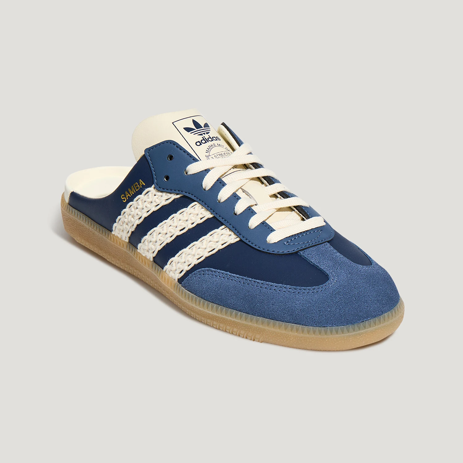 Adidas genuine clover men's and women's fashionable half drag casual shoes HP5053