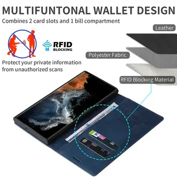 Peněženka s magnetickým flipem z kůže pro Samsung Galaxy A02s A03 A04s A10 A11 A12 A20 A21s A22 A23 A31 A32 A33 5G A50s A51 A52 A71 6 nejlepší prodej kryt pro Samsung Galaxy A21 - №5