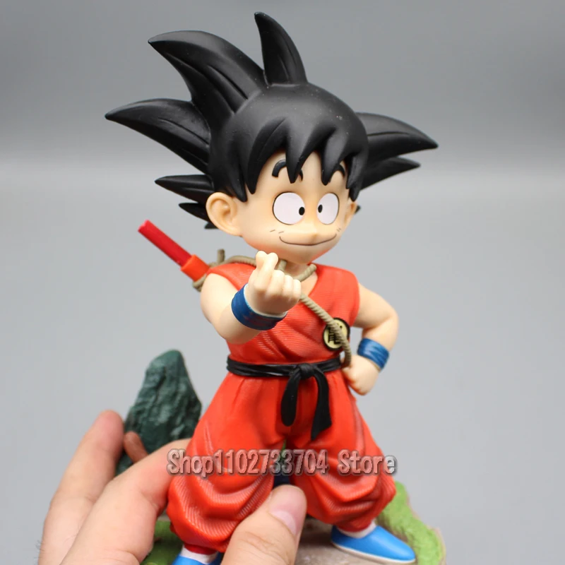 Anime Dragon Ball Goku Figuren Jeugd Zoon Goku Actiefiguren Training 20 cm PVC Standbeeld Model Collectie Speelgoed Ornamen Geschenken