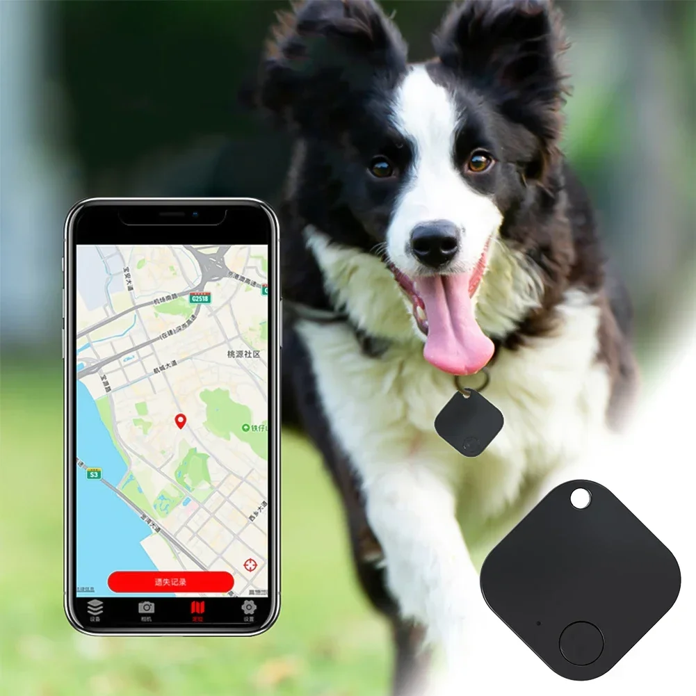 1Pc Bluetooth 5.0 Anti-Lost Location Tracker Collar for Cats Dogs Positioning Tracker Locating Portable Mini Smart Pets Locator