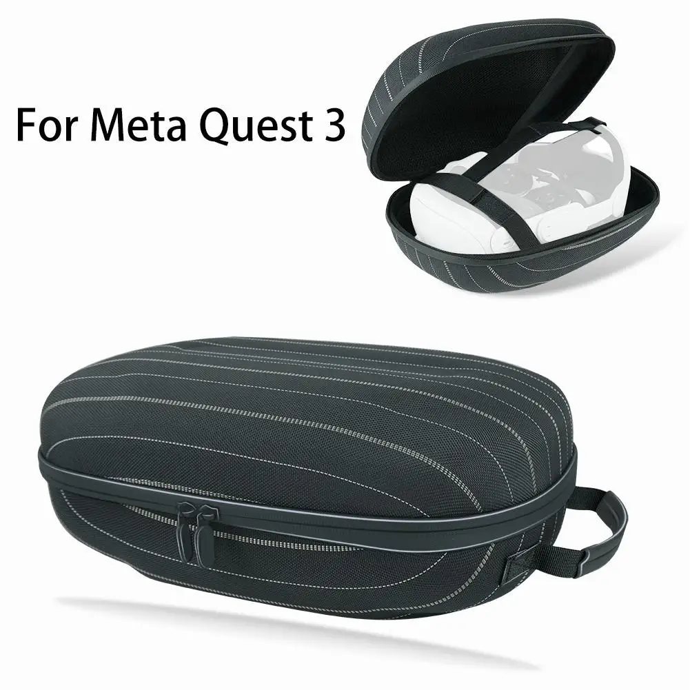 

Сумка для хранения для Meta Quest 3, переносная защитная сумка из ЭВА для путешествий, женская сумка виртуальной реальности, Жесткий Чехол для Meta Quest 3, аксессуары L1R0