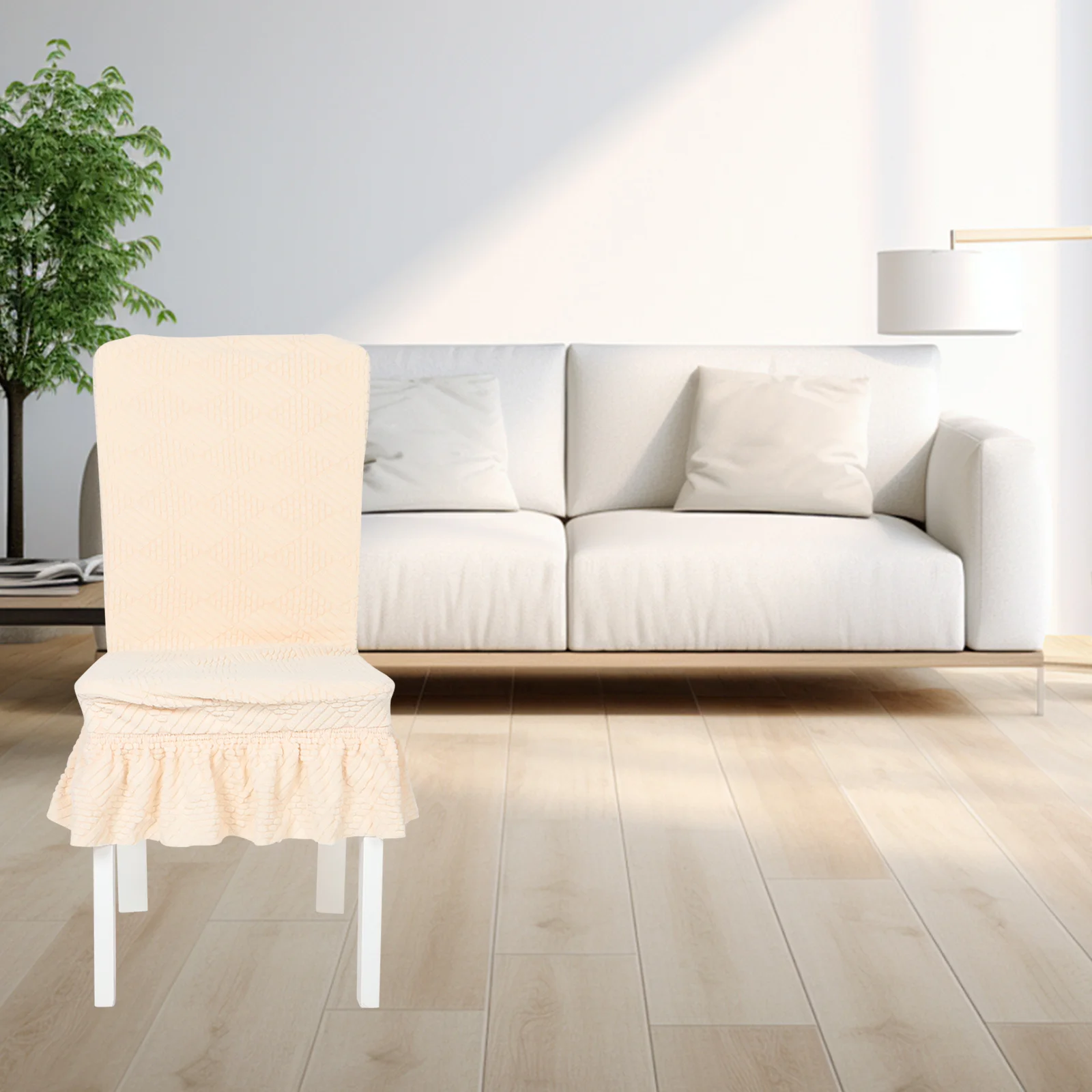 

Dining Chair Covers Stretchable High Elasticity Fabric For Dining Room Office Home Wedding Event Washable Furniture